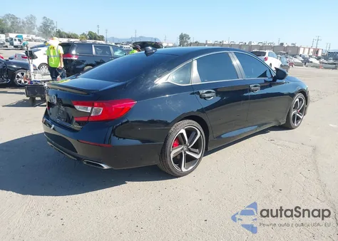 2020 Honda Accord Sport из США, поврежденный, VIN 1HGCV1F33LA081694